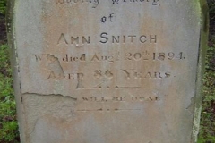 Grave Ann Snitch 1894
