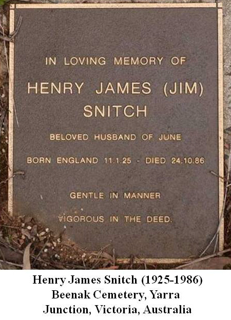 Henry James Snitch 3